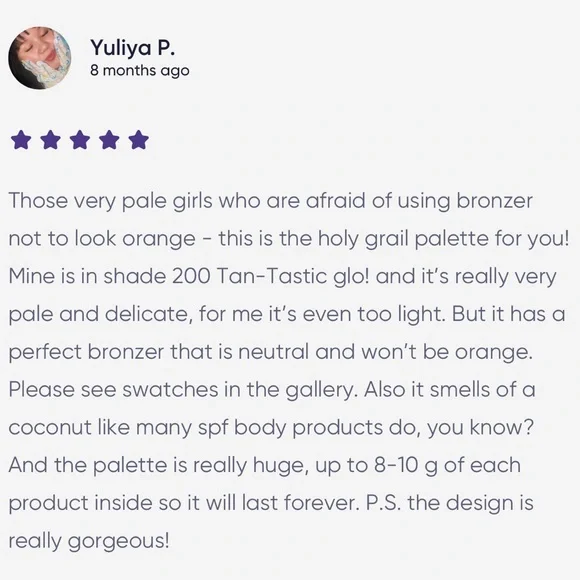 O!Mega x Three Powder X-TRA LARGE Blush-Bronze-Highlight Tantalize Glo Palette - Picture 6 of 16